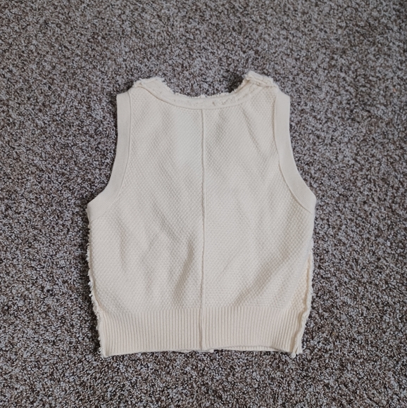 --X-- Free People Denson Cable Vest Top - Picture 11 of 11